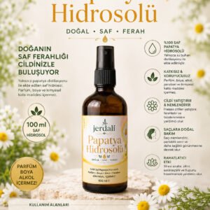 Papatya Hidrosolü 100 ml | %100 Saf Doğal Papatya Suyu | Buhar Distilasyonu ile Elde Edilmiş Aromatik Papatya Suyu Papatya Mayası